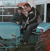 Traktor-Einweisung
