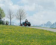 Eindrucksvolles Panorama am Anstieg nach Oberdolden Panorama am Anstieg nach Oberdolden